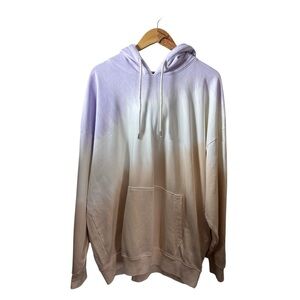 Gap  NWT Size Medium purple and blue  Tie Dye Hoodie Sweatshirt